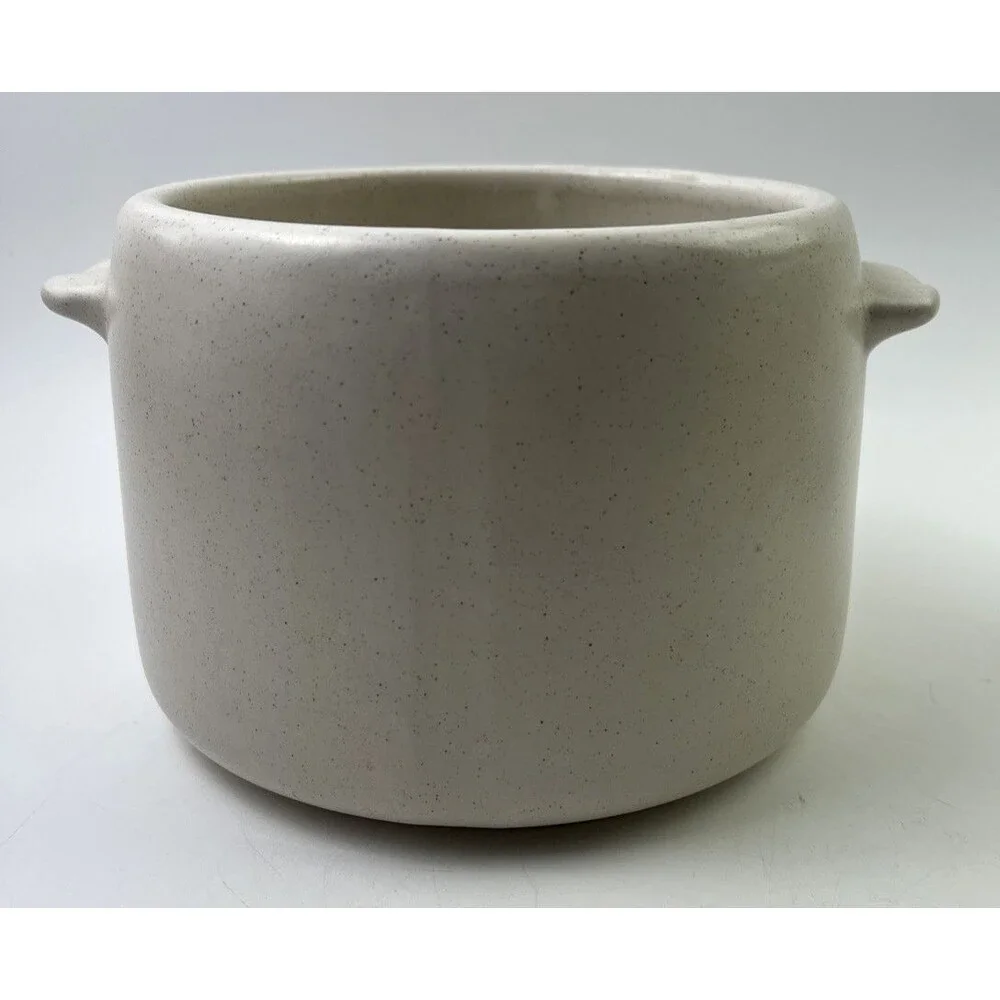 Vintage West Bend Pottery Stoneware Pot Crock Fall Leaf Design Tested